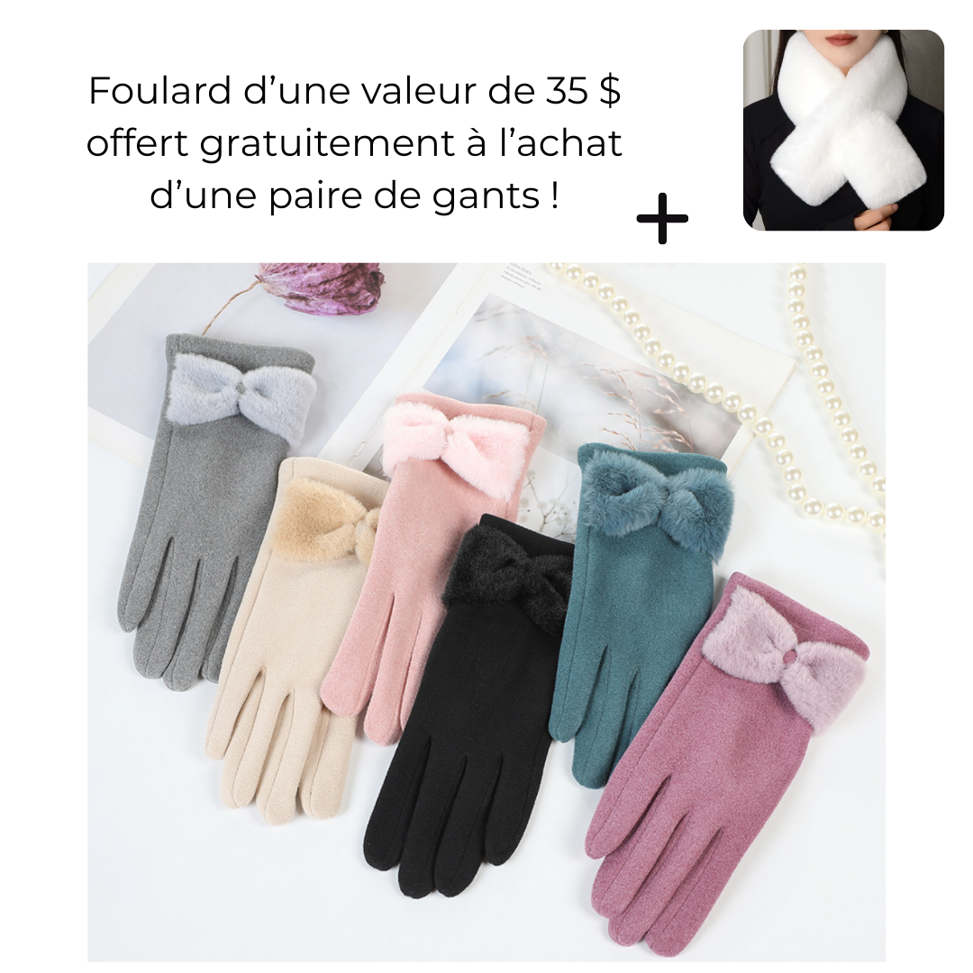 Gants d’hiver Doux, Durables et Élégants pour Femme – Polara  | Valéry & Louise™