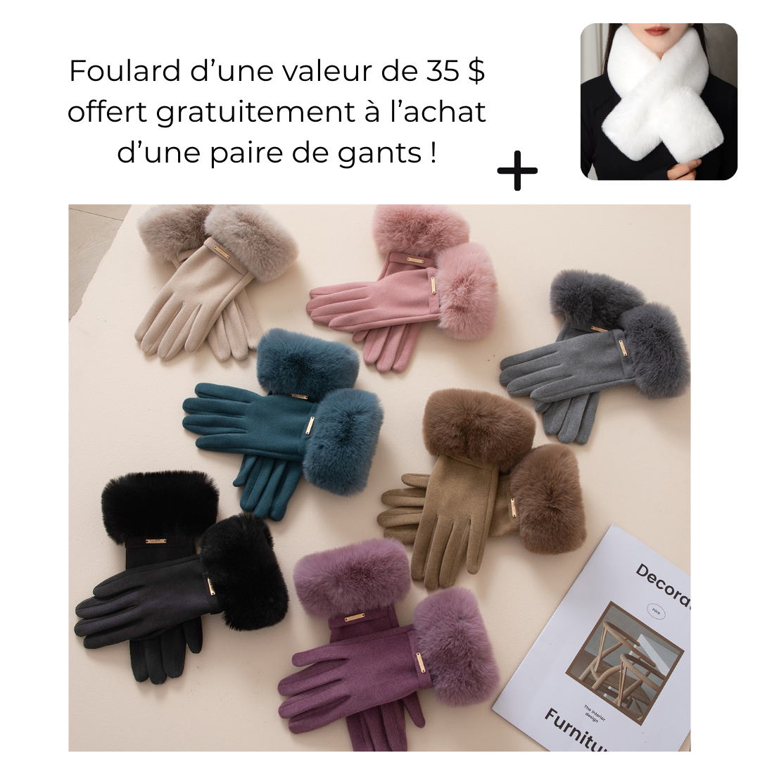 Gants d’hiver Doux, Durables et Élégants pour Femme – Nordyne  | Valéry & Louise™