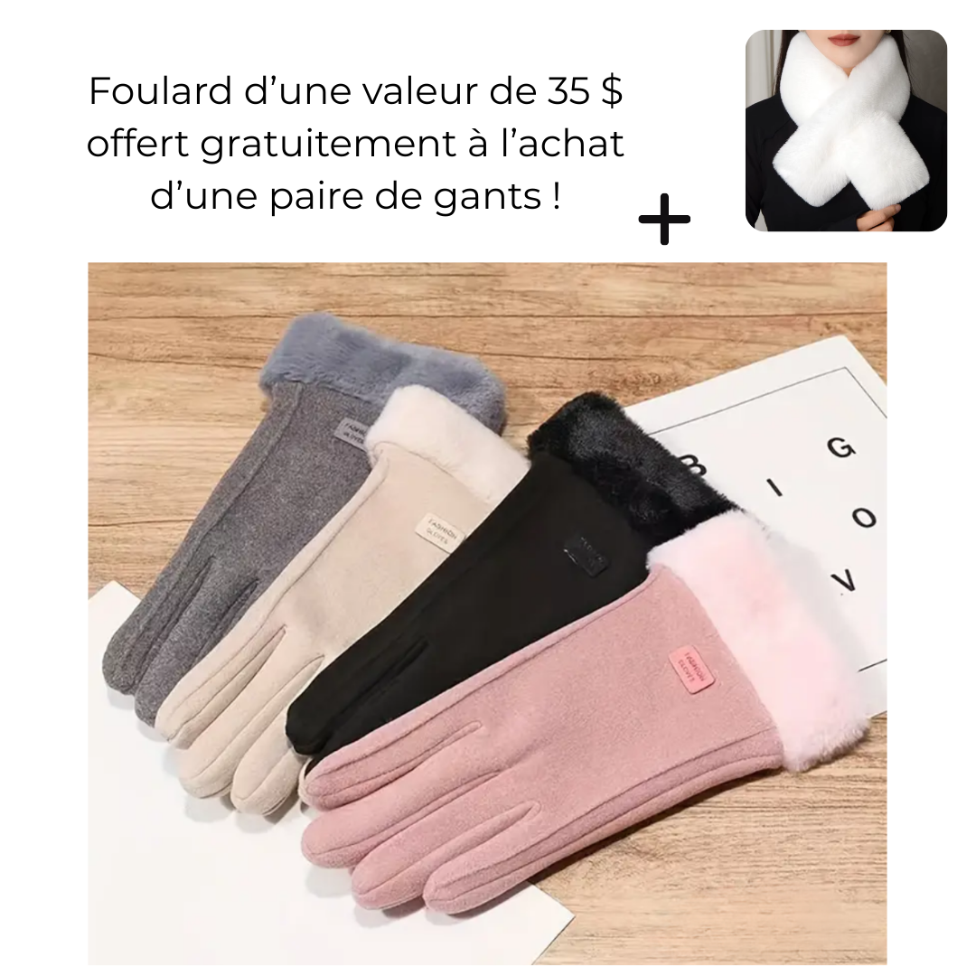 Gants d’hiver Doux, Durables et Élégants pour Femme – Boréale | Valéry & Louise™